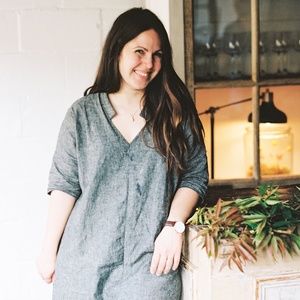 Hackwith Design House Linen Tunic Dress